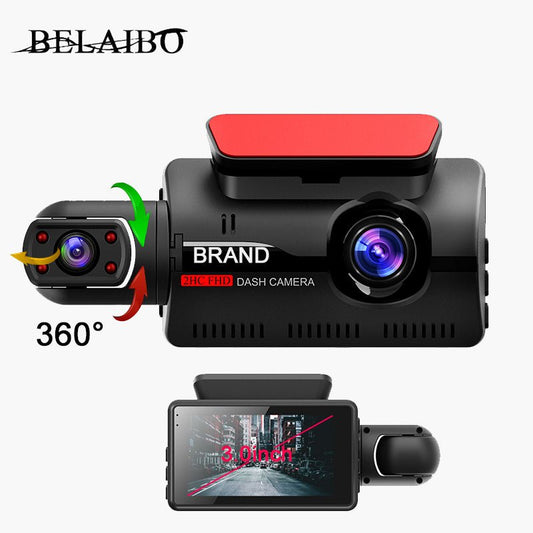 2 Lens Car Video Recorder HD1080P - Ashoof