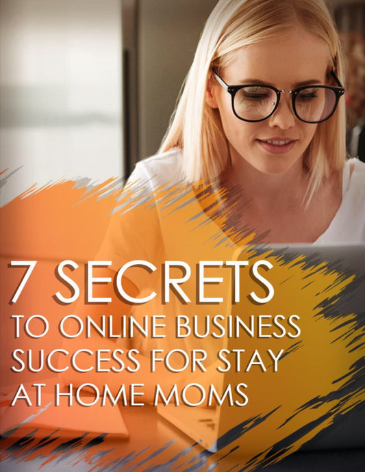 A-7 secrets to online success for stay at home moms-Free eBook-Arabic