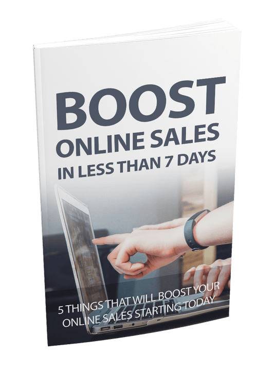 A-Boost Online Sales - Free eBook - Arabic